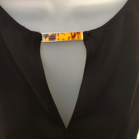 NWT! Ann Taylor Tortoiseshell Keyhole Top SP - Picture 3 of 7